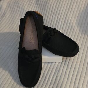 Rothy's Black Knit Loafers